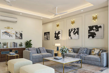 Classic Styled Spacious Living Room